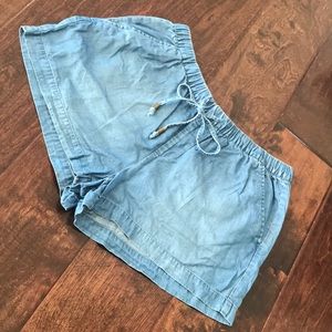 Denim shorts